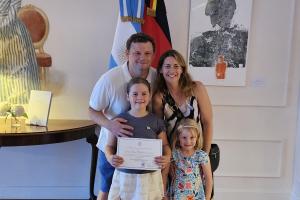 Promesa a la Bandera de Emma